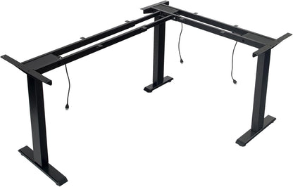 TOPSKY 3 Motor L Shaped Electric Standing Desk Frame 270 lb Capacity