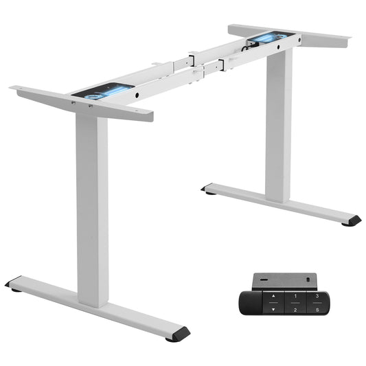 TOPSKY Dual Motor Standing Desk Frame, 225 lbs Capacity, Black